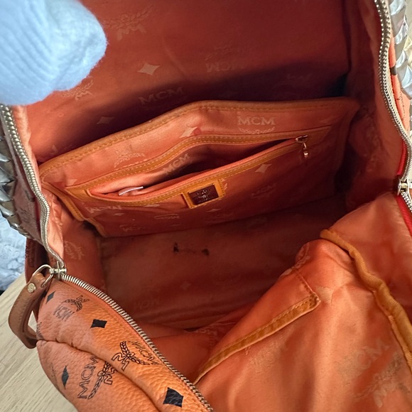 MCM Studded Backpack - Picture 10 of 17